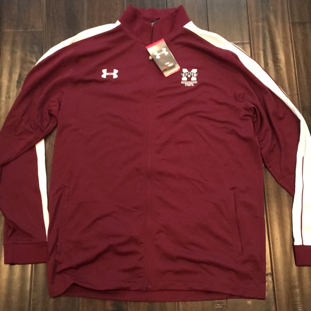 Under Armour Mississippi State Heat Gear Zip Up